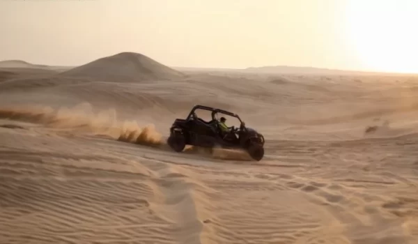 A UNIQUE DESERT ADVENTURE buggy speed drive in the desert with sands